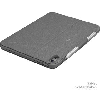 LOGITECH COMBO TOUCH FOR IPAD (10TH GEN) OXFORD GREY - DEU - CENTRAL