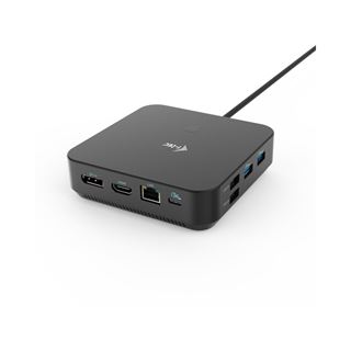 I-TEC USB-C HDMI Dual DP Docking Station with Power Delivery 100 W +