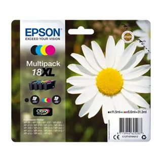 Epson 18XL Multipack - 4er-Pack - XL - Schwarz, Gelb, Cyan, Magenta