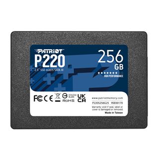 256GB Patriot P220 2.5" (6.4cm) SATA 6Gb/s 3D-NAND TLC