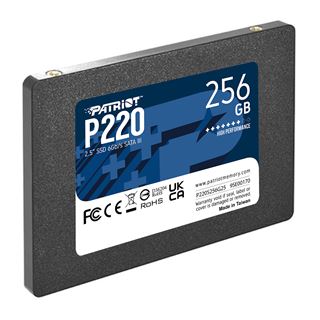 256GB Patriot P220 2.5" (6.4cm) SATA 6Gb/s 3D-NAND TLC