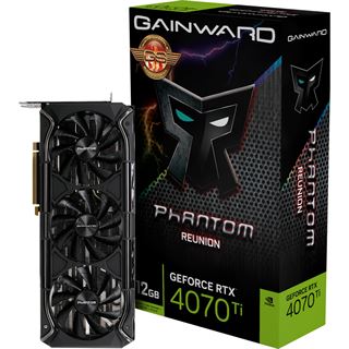 12GB Gainward GeForce RTX 4070 Ti Phantom Reunion GS Aktiv PCIe 4.0