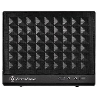 SilverStone SST-SG13B-C Sugo 13 Mini-ITX Gehäuse, Mesh Front