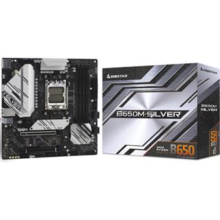 Biostar Silver AMD B650 So.AM5 DDR5 mATX Retail
