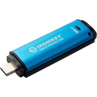 128GB KINGSTON USB-C IRONKEY VAULT P 50C