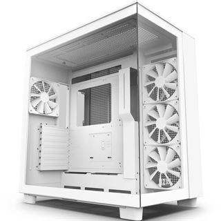 NZXT H9 Flow Midi Tower ohne Netzteil weiss
