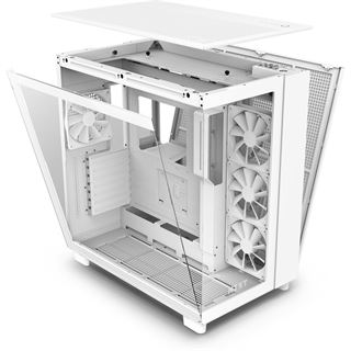 NZXT H9 Flow Midi Tower ohne Netzteil weiss