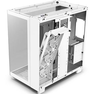 NZXT H9 Flow Midi Tower ohne Netzteil weiss