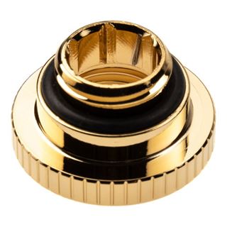 EK Water Blocks EK-Quantum Torque Surface Port Adapter - Gold