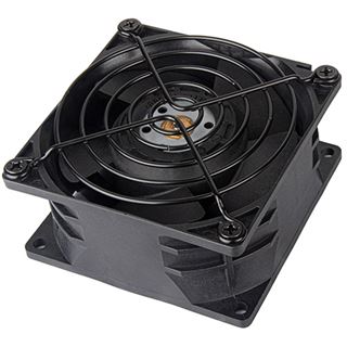 Silverstone FHS 80X 80x80x38mm 2000-10000 U/min 61.4 dB(A) schwarz