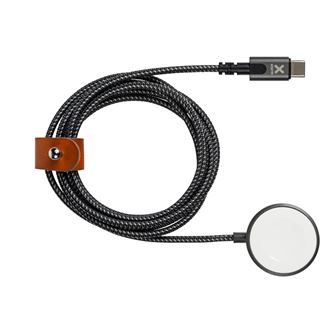 1.50m Xtorm USB Ladekabel USB C Stecker auf Apple Watch Modul Schwarz