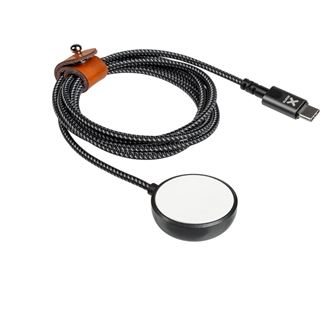1.50m Xtorm USB Ladekabel USB C Stecker auf Apple Watch Modul Schwarz