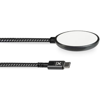 1.50m Xtorm USB Ladekabel USB C Stecker auf Apple Watch Modul Schwarz
