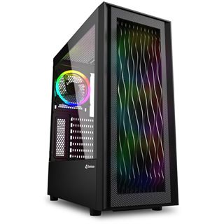 Sharkoon RGB Wave Midi Tower schwarz