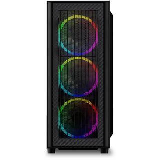 Sharkoon RGB Wave Midi Tower schwarz