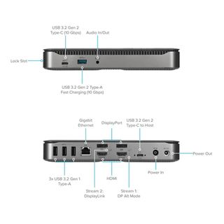 Targus DockingStation Hybrid Quad 4K black