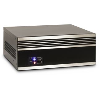 Inter-Tech IPC S21 ITX Tower ohne Netzteil silber