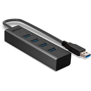 Lindy USB 3.0 Hub 4 Port ohne Netzteil