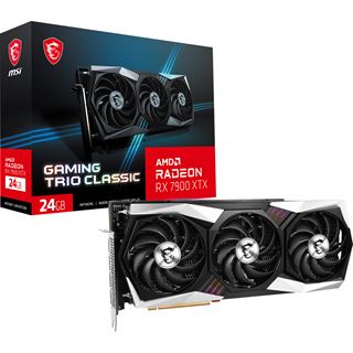 24GB MSI Radeon RX 7900 XTX Gaming Trio Classic Aktiv PCIe 4.0 x16