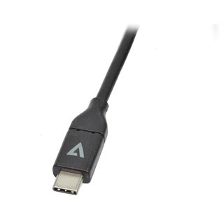 V7 BLACK USB-C TO VGA VIDEO CABLE