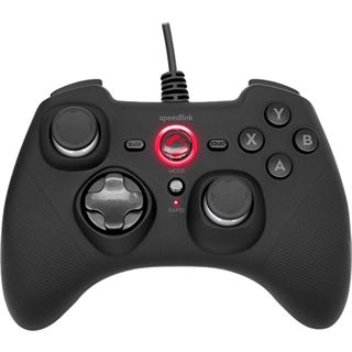 Speedlink Gamepad RAIT, f&uuml;r PC/PS3/Switch/OLED, schwarz retail