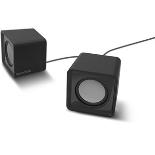 Speedlink Lautsprecher TWOXO, Stereo, schwarz retail