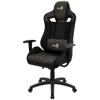 Aerocool EARL AeroSuede Gaming Stuhl - schwarz