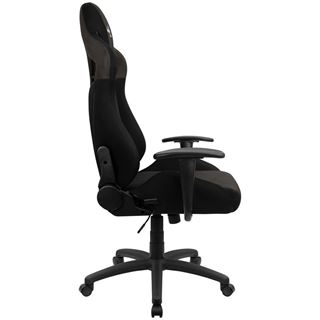 Aerocool EARL AeroSuede Gaming Stuhl - schwarz