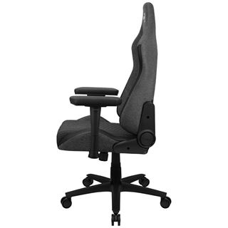 Aerocool Crown AeroWeave Ash Black Gaming Stuhl, Stoffbezug -