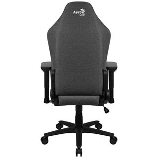 Aerocool Crown AeroWeave Ash Black Gaming Stuhl, Stoffbezug -