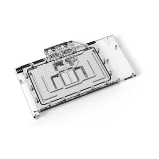 Alphacool Eisblock Aurora Acryl RTX 4080 Suprim mit Backplate