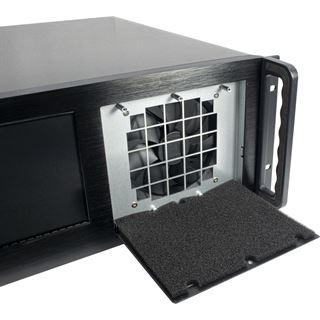 Inter-Tech Case IPC Server 4U-4460, TFT Touchpanel 8,9"