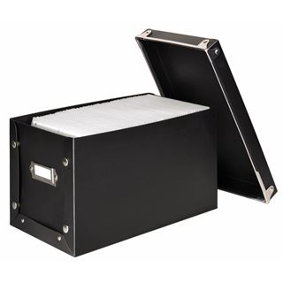 Hama Media Box 140 schwarz Box für Archivierung (00078377)