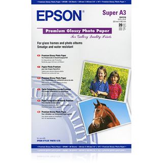 Epson Premium Glossy Fotopapier 33x48.3 cm (20 Blatt)
