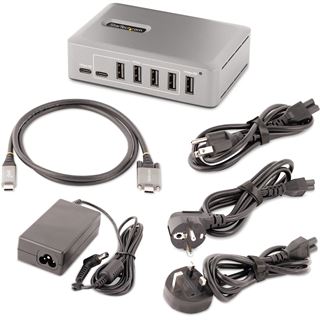 STARTECH 10-PORT USB-C HUB SELF-POWERED
