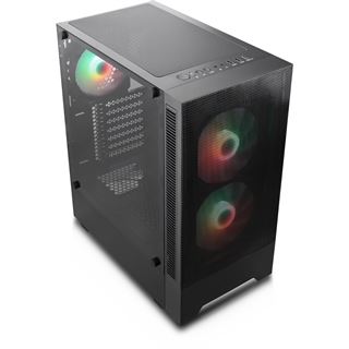 Silentware Flow 100 Midi Tower ohne Netzteil schwarz