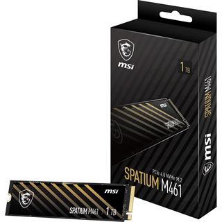 1TB MSI Spatium M461 M.2 2280 PCIe 4.0 x4 3D-NAND QLC