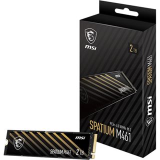2TB MSI Spatium M461 M.2 2280 PCIe 4.0 x4 3D-NAND QLC