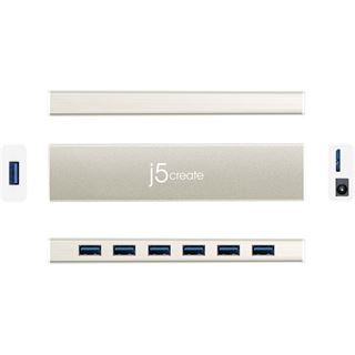 J5CREATE USB-C 7- PORT HUB - EU/UK