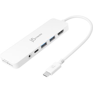 J5CREATE USB-C MULTI-PORT HUB WITH POWER