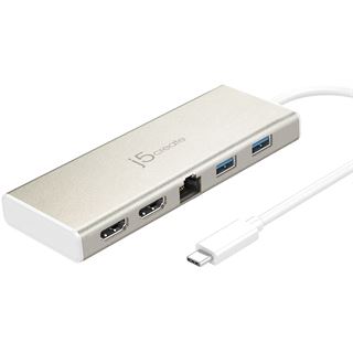 J5CREATE USB-C DUAL HDMI MULTI DOCK