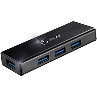 J5CREATE USB 3.0 4-PORT MINI HUB - EU/UK