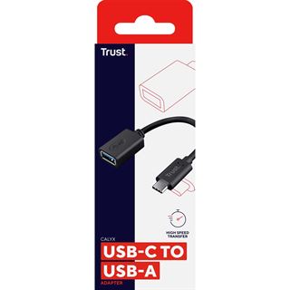 TRUST CALYX USB-C TO USB-A ADAPTER CA
