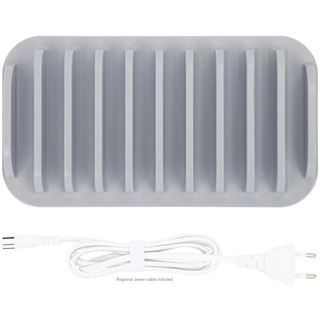 Manhattan 10-Port USB-Ladestation 120W weiß/grau