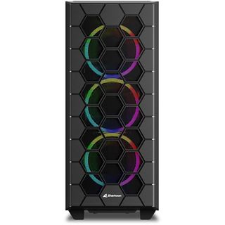 Sharkoon RGB Hex Midi Tower schwarz