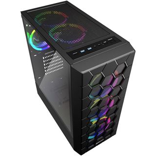 Sharkoon RGB Hex Midi Tower schwarz