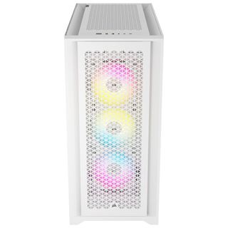 Corsair iCue 5000D RGB Airflow Midi Tower weiss/grau