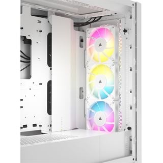 Corsair iCue 5000D RGB Airflow Midi Tower weiss/grau