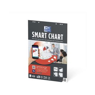 Oxford Flipchartblock 68x98cm Blanko 400096277 20Blatt 90gr geleimt