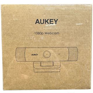 Aukey PC-LM1E Stream Series Dual-Mic Full HD Webcam with